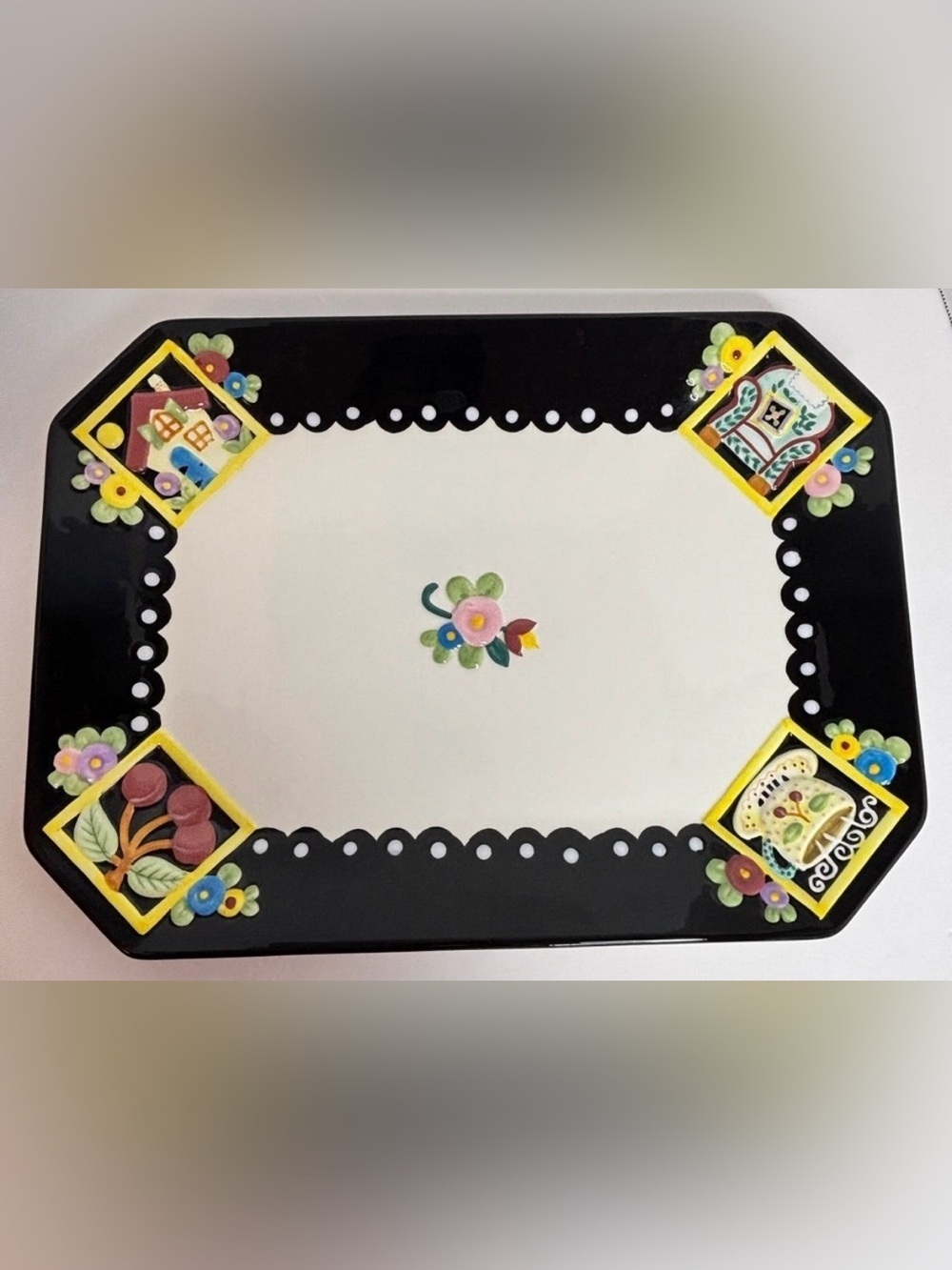MARY ENGELBREIT “LOVE FAMILY HOME” SERVING PLATTER